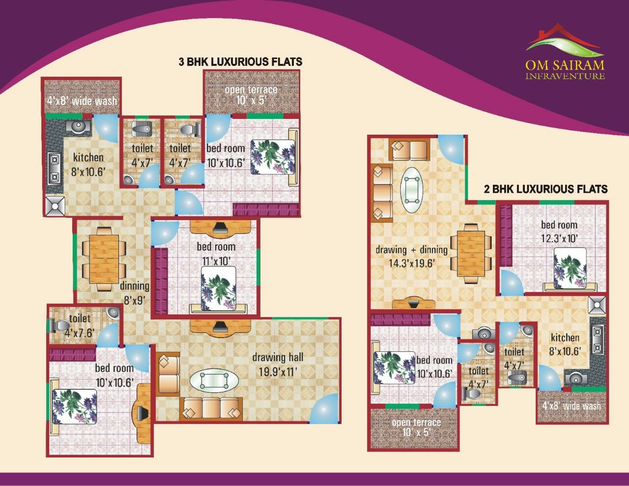 3BHK Flat in Jamtha