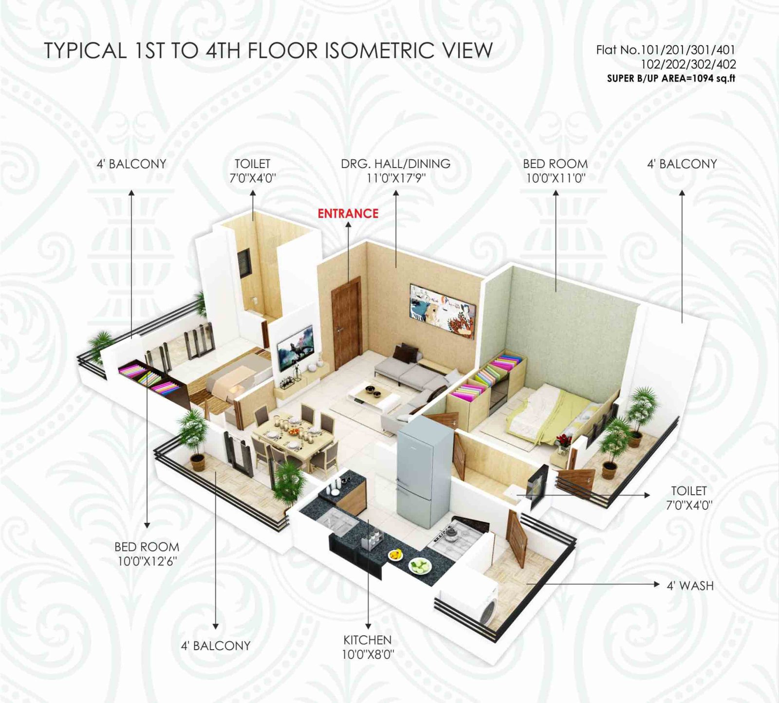 Shree Sudhakar Residency 1 and 2